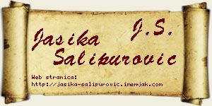 Jasika Šalipurović vizit kartica